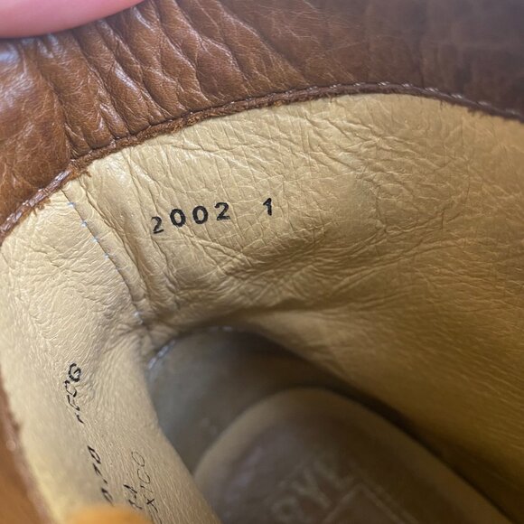 Frye Tyler Lace Up Cognac Leather Boots - Women’s Size 9D (3486070-COG) - Picture 15 of 15